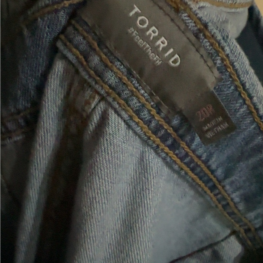 Torrid Blue Denim Women's Overalls - Picture 6 of 7
